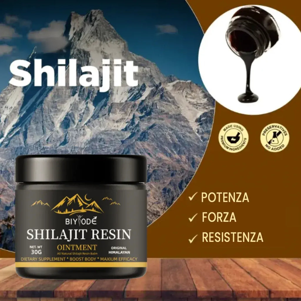 Shilajit 100% puro 💎 Fonte di energia vitale dell'Himalaya