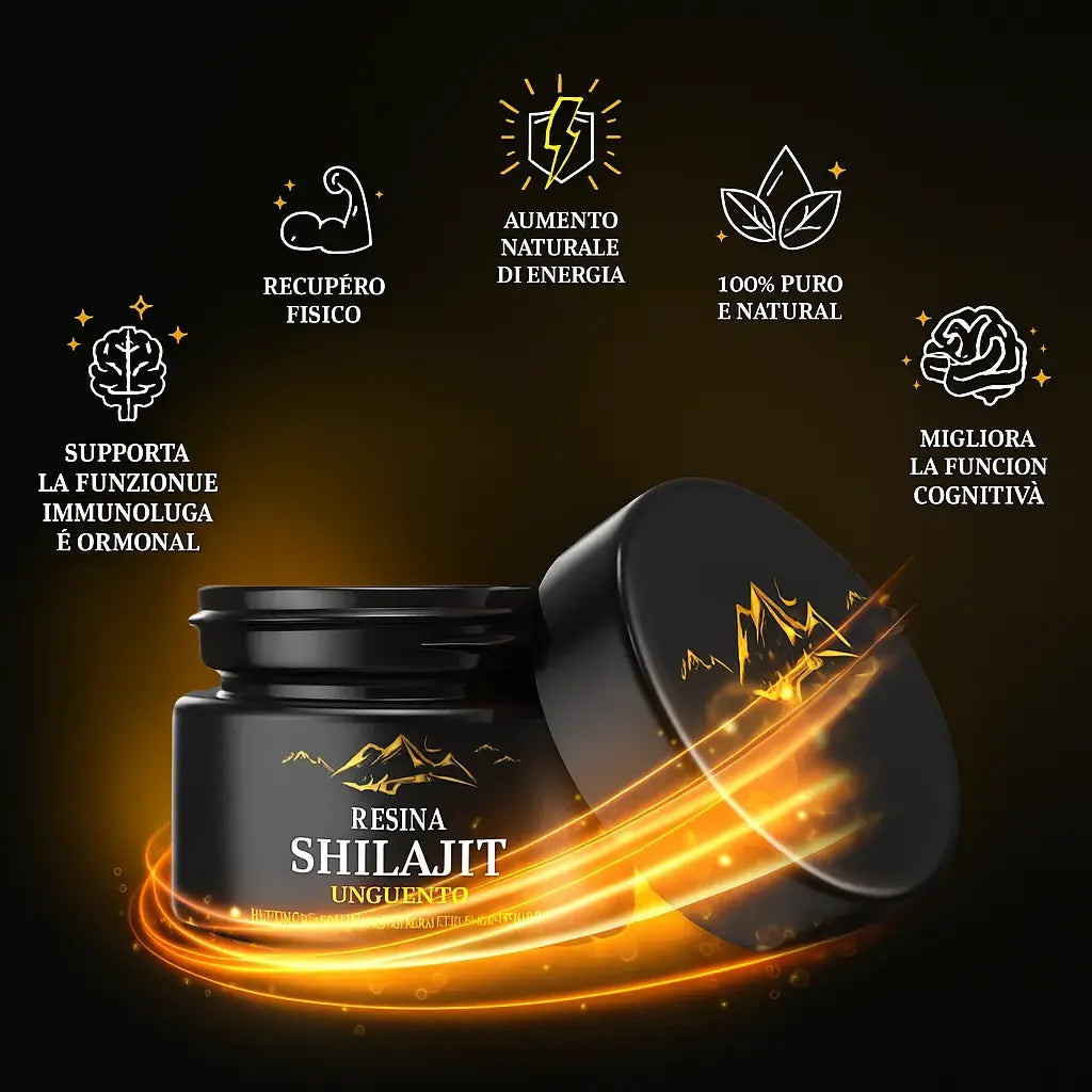 Shilajit 100% puro 💎 Fonte di energia vitale dell'Himalaya